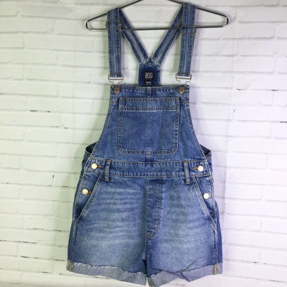 Urban Outfitters BDG Shortalls Overall Shorts Blue